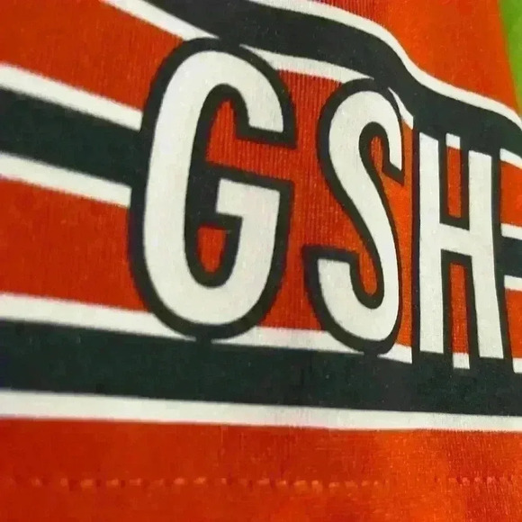 Youth sz L(14-16) Chicago Bears orange infield Jersey 100% polyester . - Picture 3 of 5